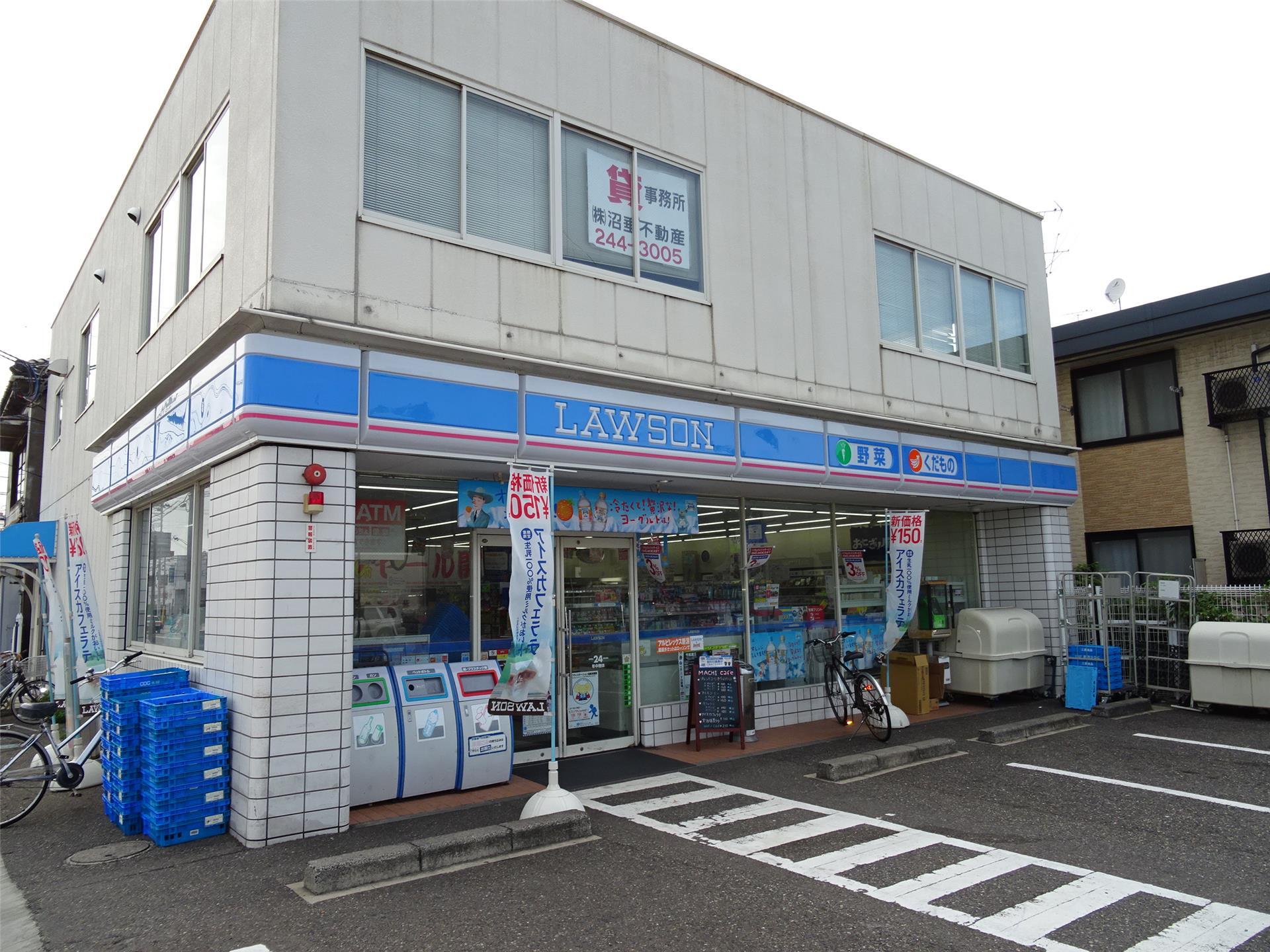 コンビニ　ローソン新潟沼垂西店（コンビニ）まで897m