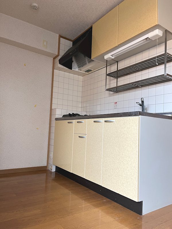 キッチン　反転タイプになります。またお部屋はイメージ写真になります。