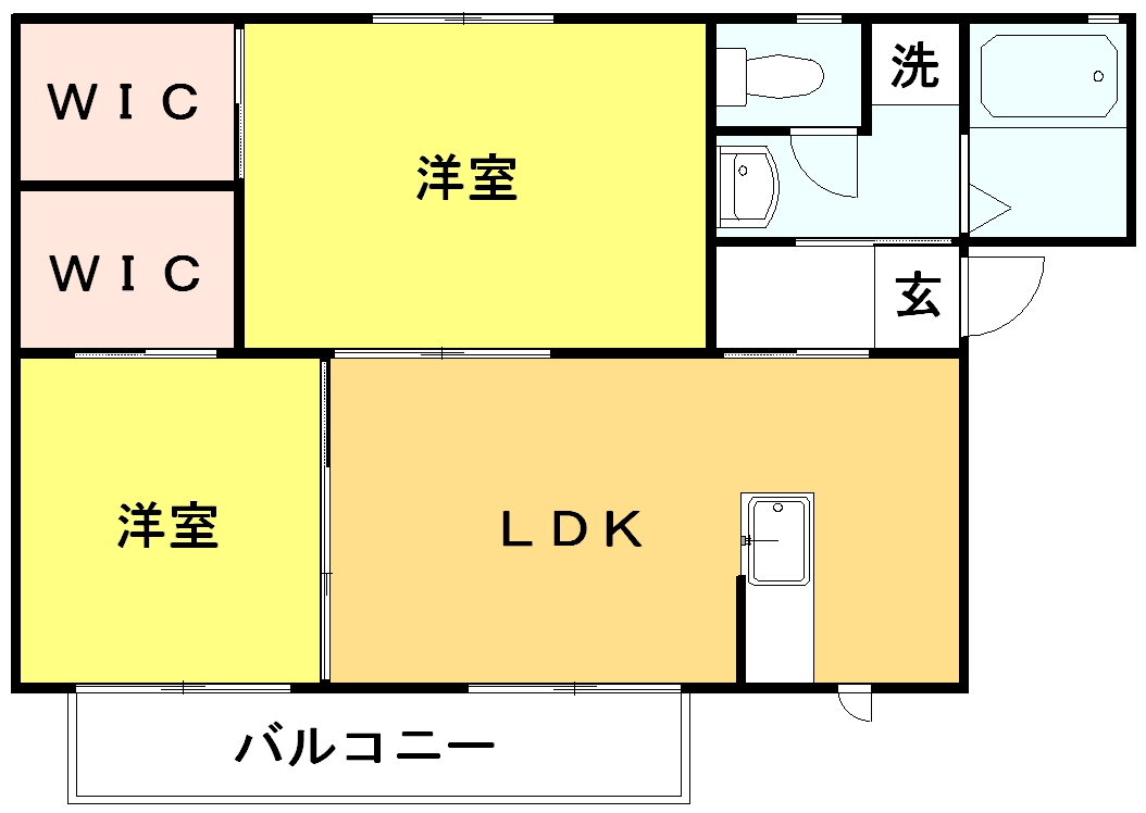 サンモール新田の間取り