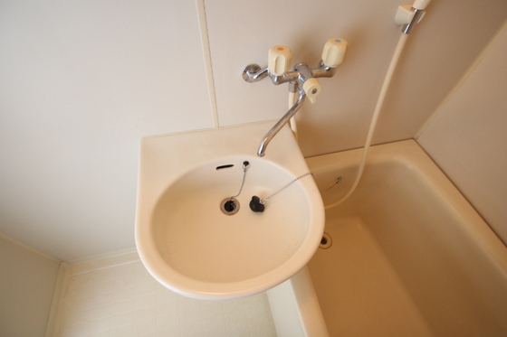 洗面設備　※別号室の写真です