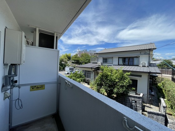 バルコニー　※別号室の写真です。