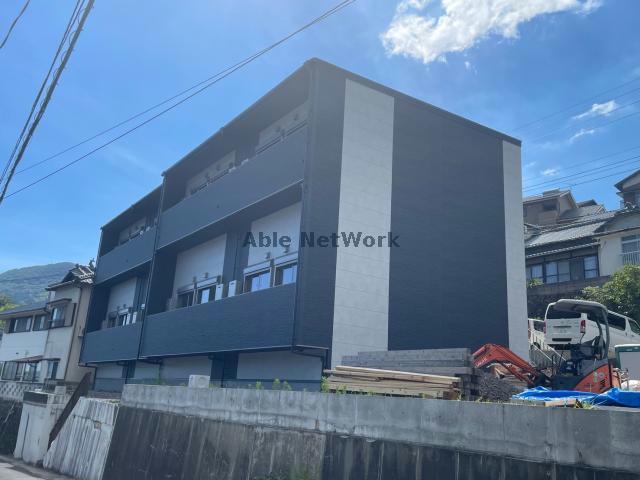 建物外観　建築中