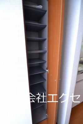 玄関　シューズボックス完備の綺麗な玄関です。