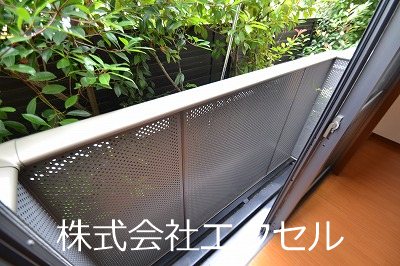 バルコニー　南向きのベランダです。