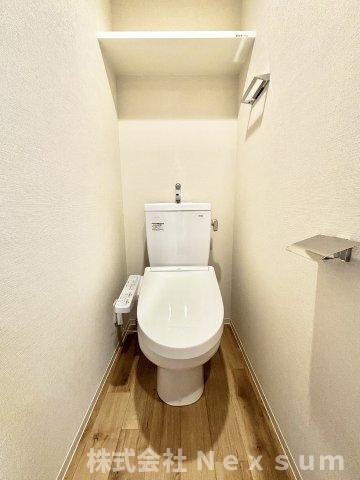 トイレ　ゆったりとした空間のトイレです