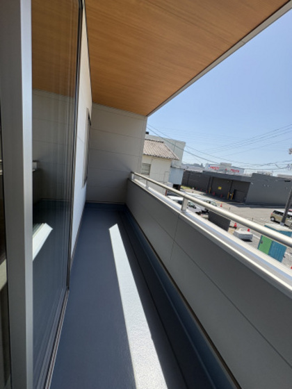 バルコニー　※別部屋の写真です