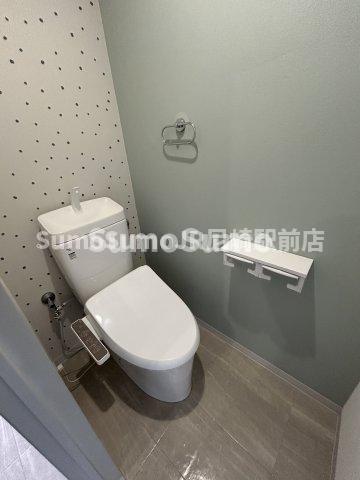 トイレ　ゆったりとした空間のトイレです