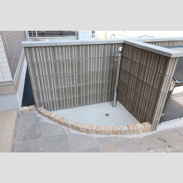 その他　ペット専用足洗い場