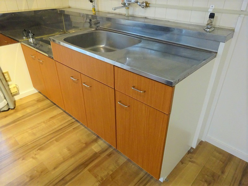 キッチン　モデルルームの画像です