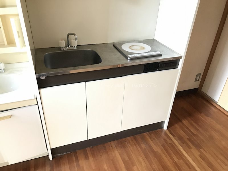 キッチン　部屋により電気コンロ、写真は類似