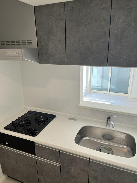 キッチン　ガス2口です