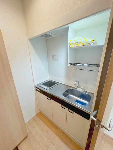 キッチン　火災の心配の少ないIHコンロ