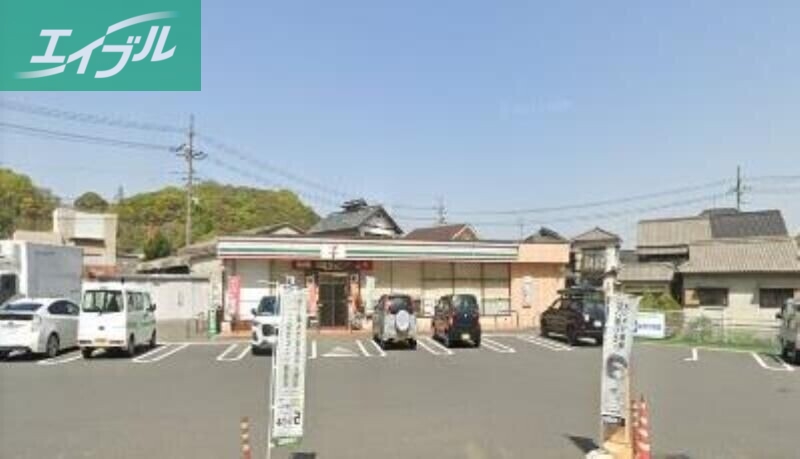 コンビニ　セブンイレブン岡山植松店（コンビニ）まで377m