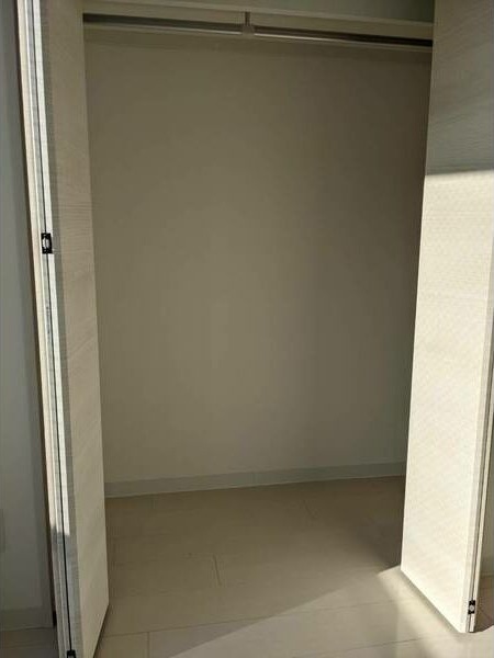 収納　壁一面の大型クローゼットです！
