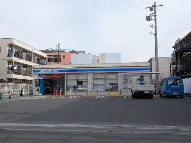 コンビニ　ローソン川崎小倉四丁目店（コンビニ）まで186m