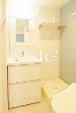 洗面設備　洗面台です。