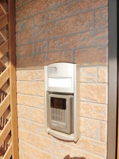 セキュリティ　訪問者の顔が分かるので安心ですね