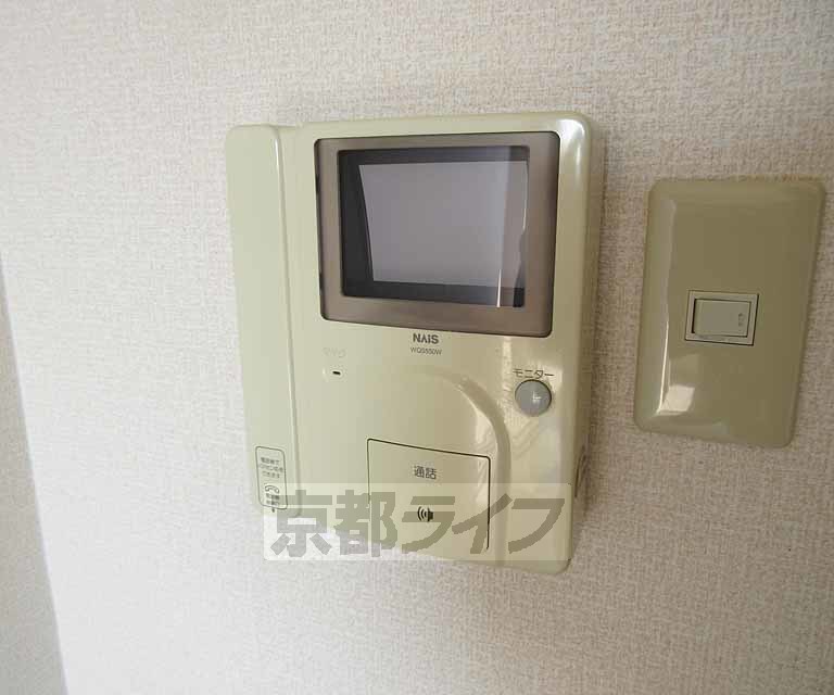 セキュリティ　モニターつきで安心！