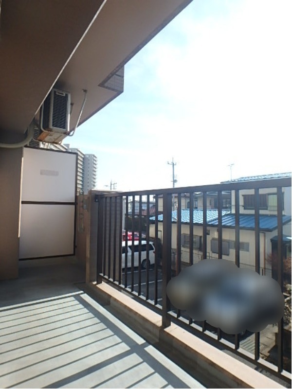 バルコニー　図面と現状に相違がある場合には現状を優先