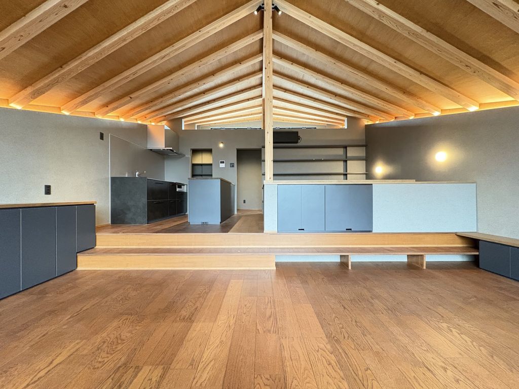 居室・リビング　※代表タイプ（建築中）写真のため実際と異なる場合がございます