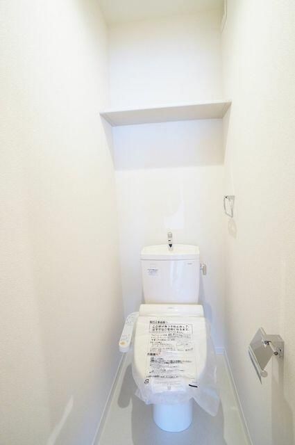 トイレ　ゆったりとした空間のトイレです