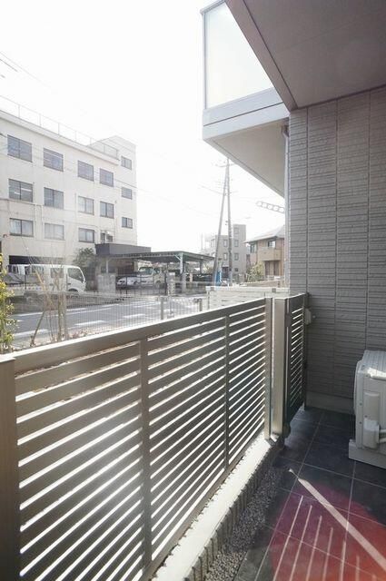 バルコニー　バルコニー付きです