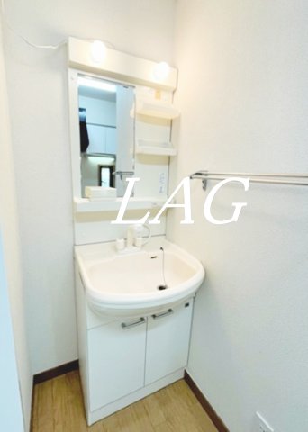 洗面設備　洗面台です。