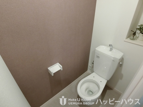 トイレ　※参考画像のため、家具・備品は設置ございません。