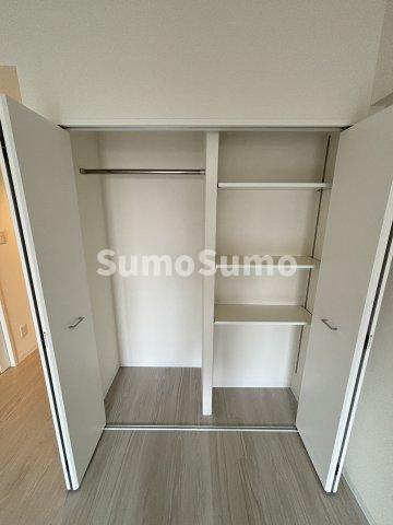 収納　十分な収納スペースがあります