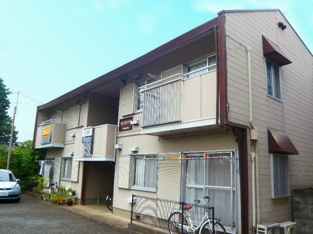 建物外観　武蔵砂川駅徒歩8分で通勤通学に便利です。