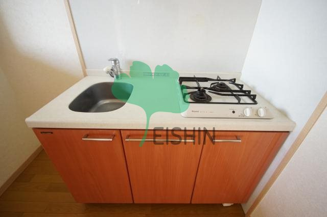 キッチン　シンプルな清潔感のあるキッチンです！