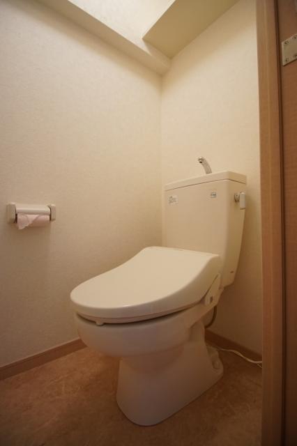 トイレ　清潔感のあるトイレです。