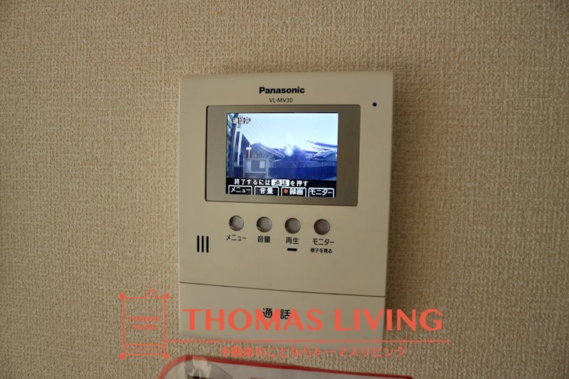 セキュリティ　モニター付きインターフォン