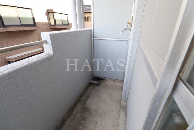 バルコニー　同物件別部屋です