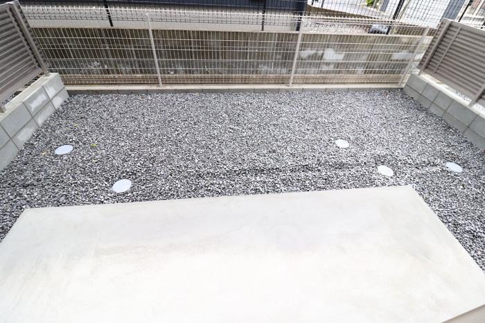 バルコニー　専用庭