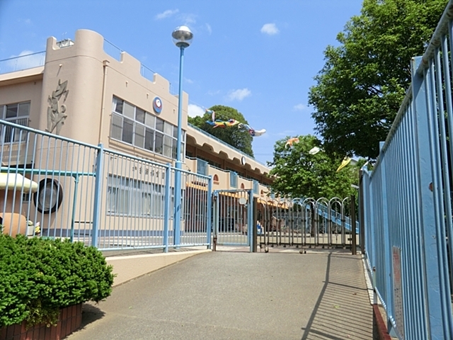幼稚園・保育園　柿生保育園（幼稚園・保育園）まで400m