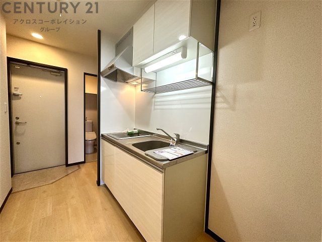 キッチン　壁付けキッチンでスペースを有効活用できます！