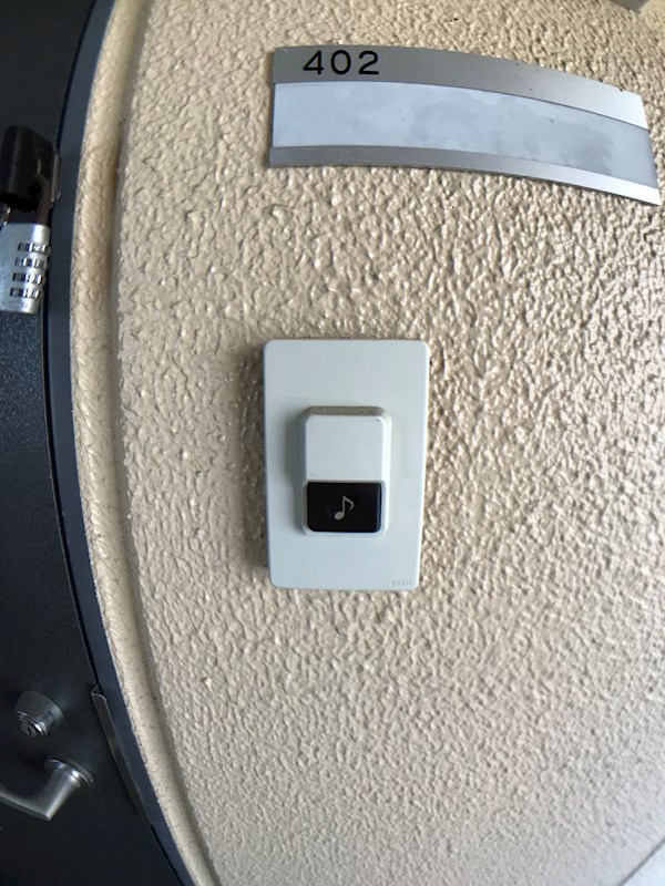 セキュリティ　※別部屋参考写真