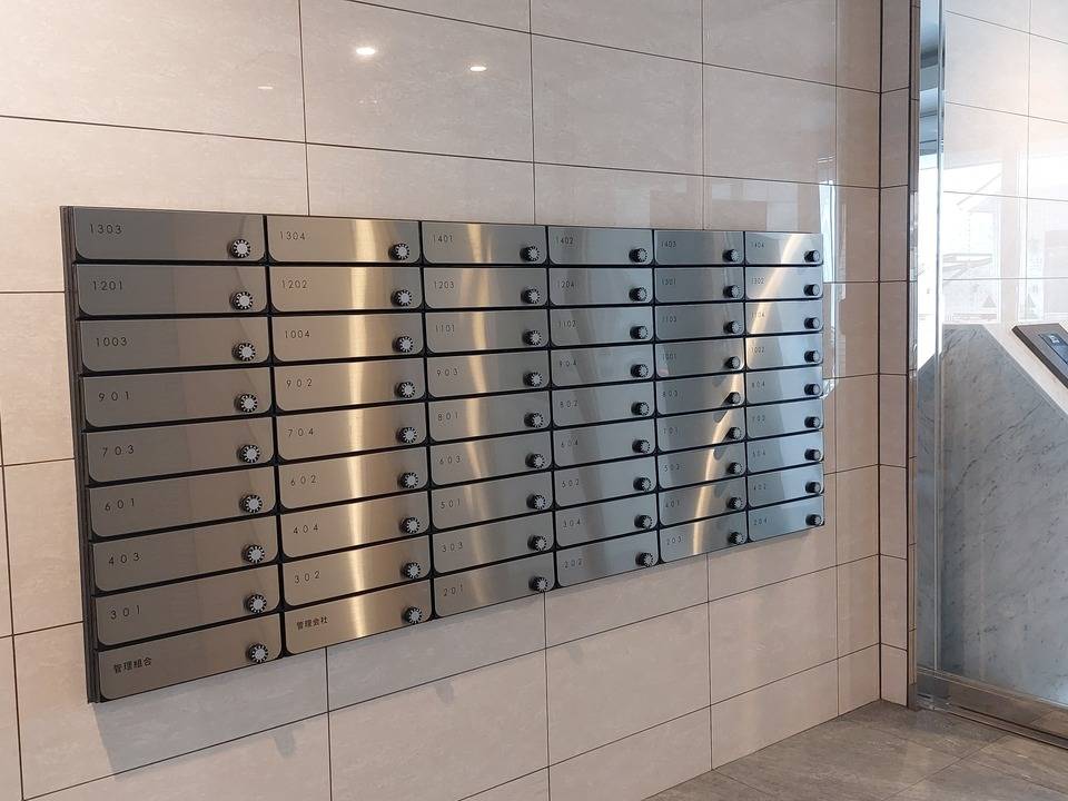 エントランス　メールBOX