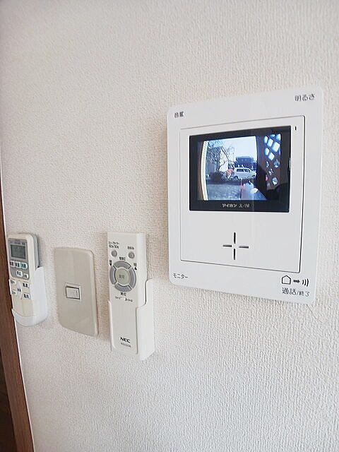 セキュリティ　TVモニター付きで安心です☆