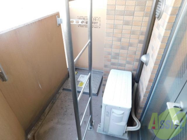 バルコニー　日当たりがよいです。