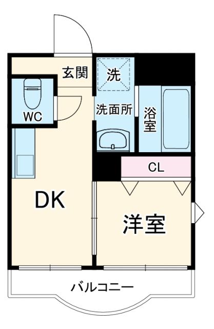 アビタシオン山田の間取り写真