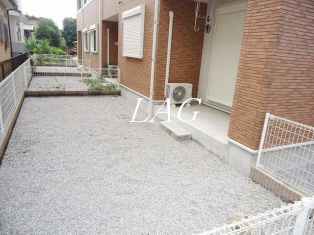 バルコニー　庭です。