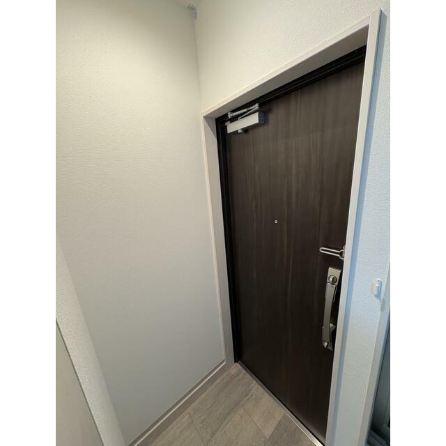 玄関　落ち着いた色合いの玄関