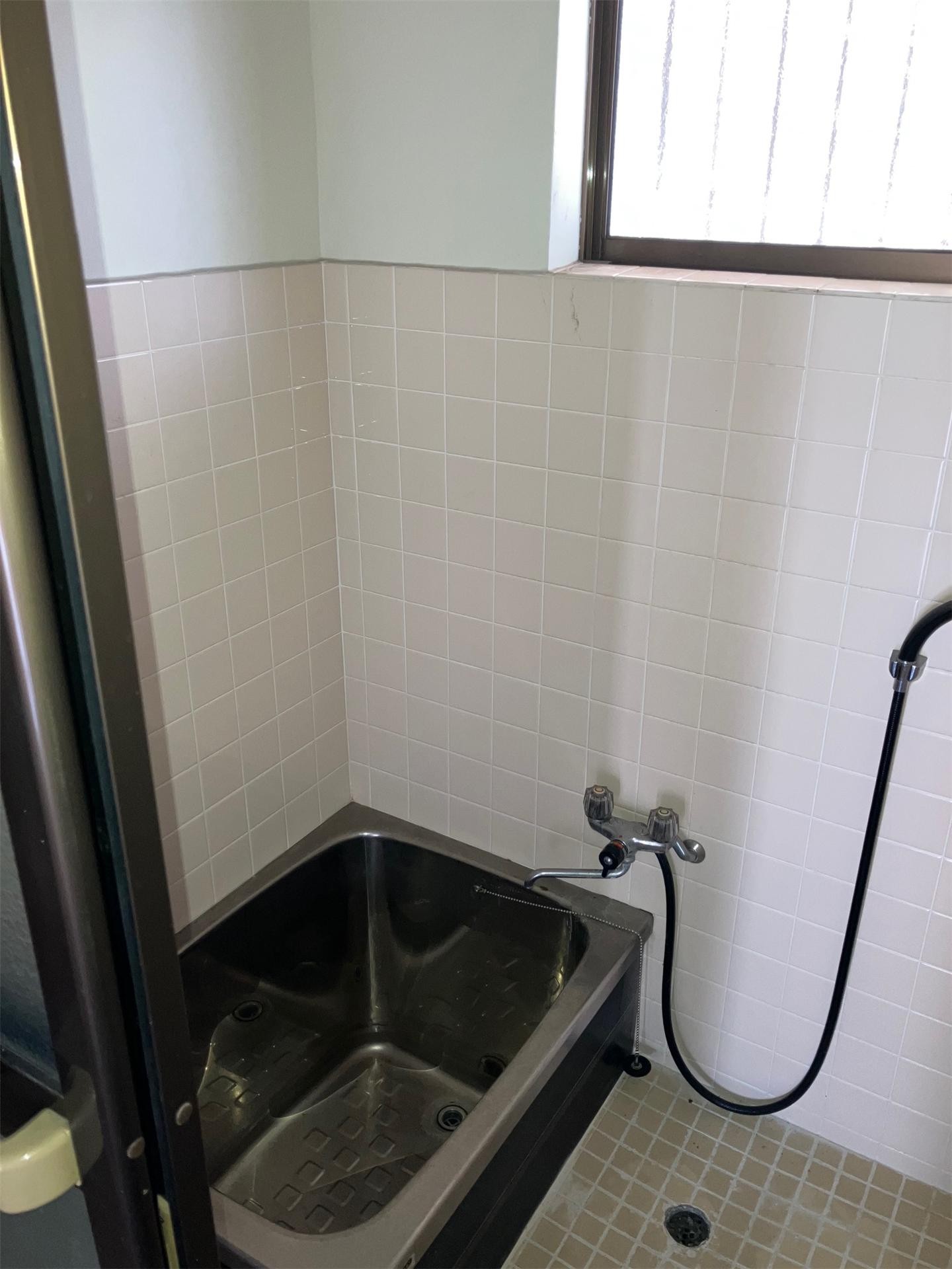 東手城3丁目貸住宅の風呂写真