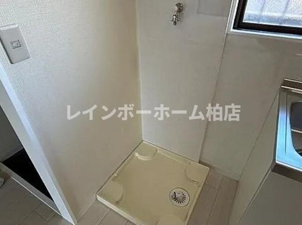 その他設備　室内洗濯機置き場です