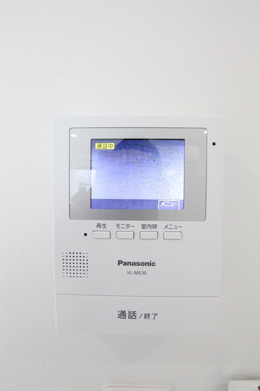セキュリティ　カラーモニター付きインターホン