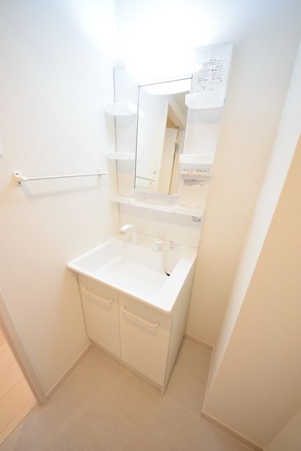 洗面設備　嬉しい独立洗面台