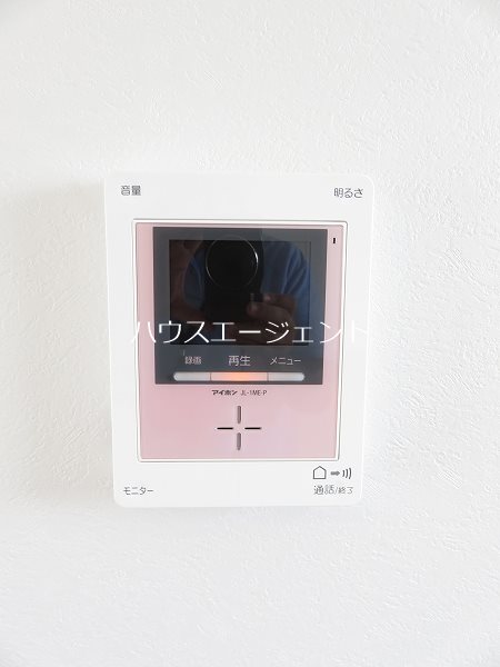 セキュリティ　ＴＶインターホン付で安心です。