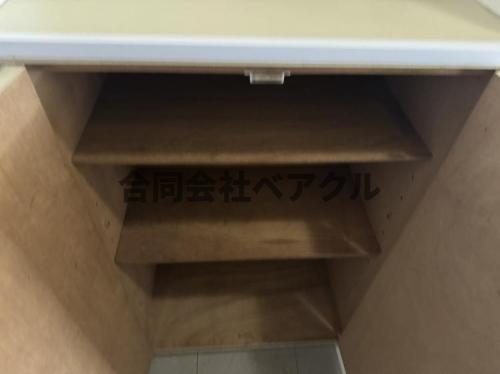 収納　十分な収納スペースがあります